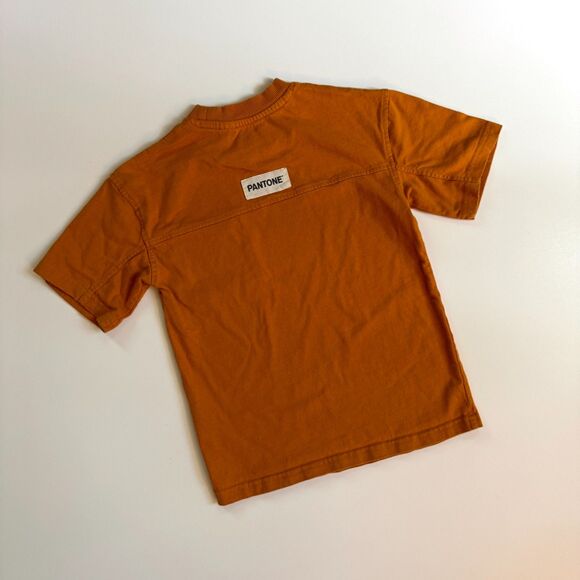 H&M x Pantone Orange Jersey T-Shirt 5T - Picture 3 of 4